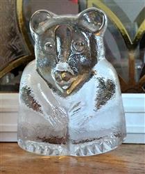 Riedel Crystal Large Bear Figurine